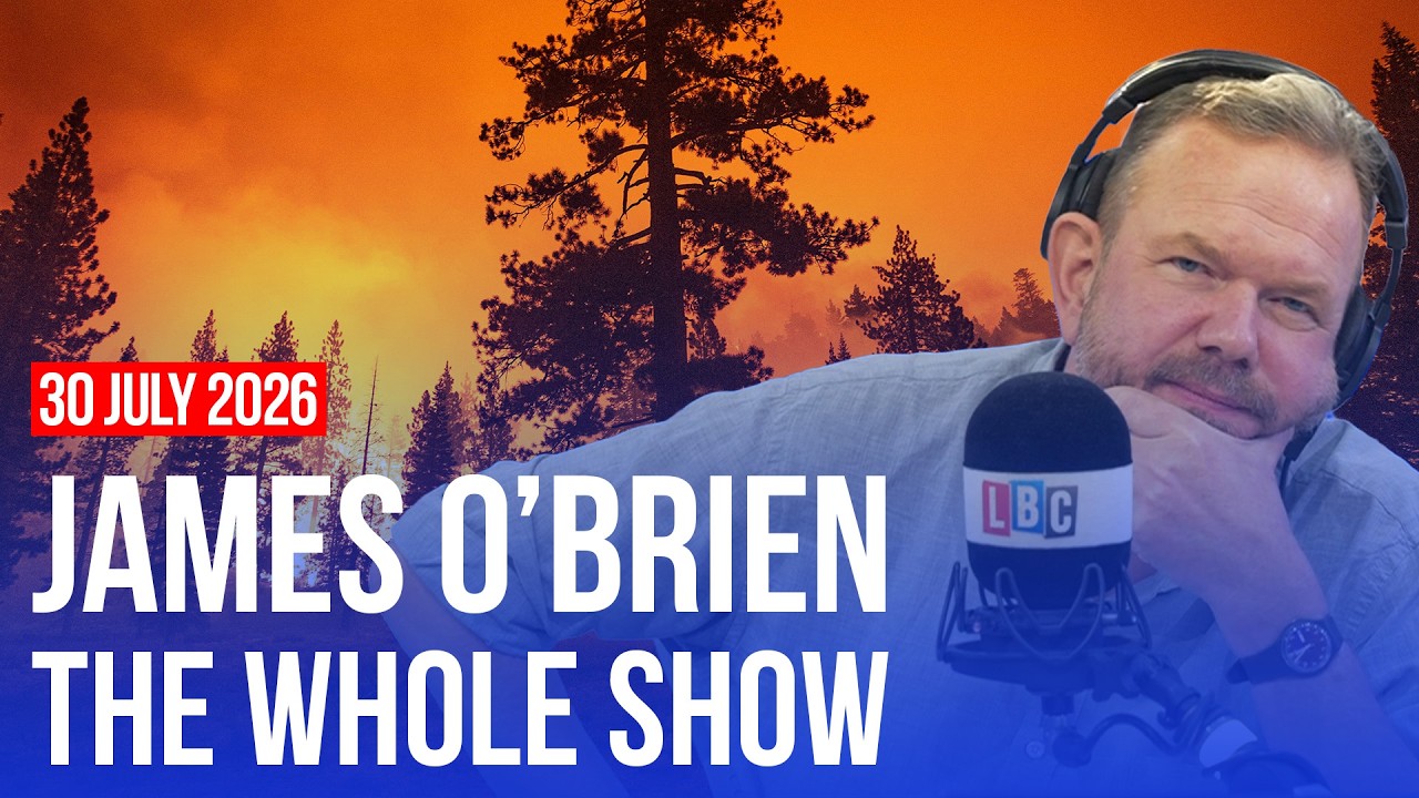 Video thumbnail for You live in a hotter country than the one you were born in | James O'Brien - The Whole Show