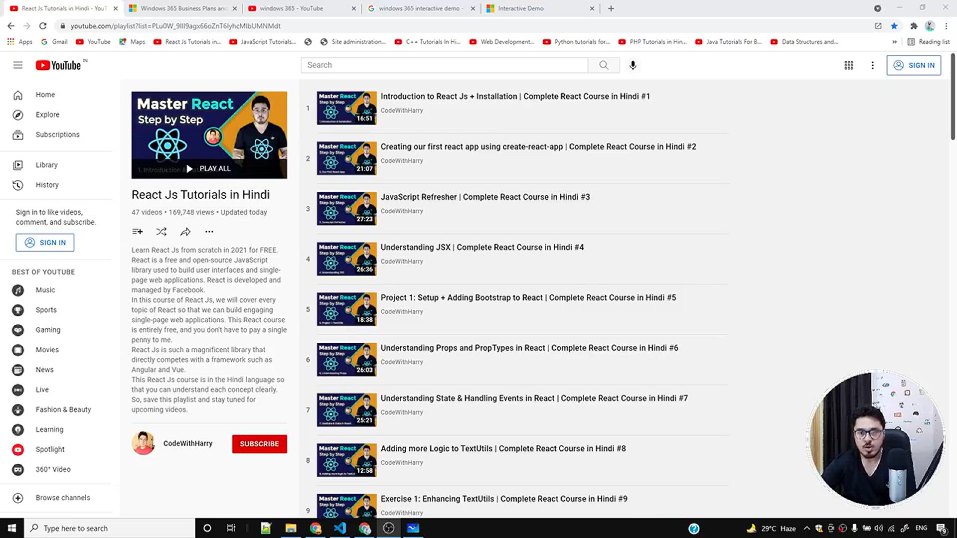 'Video thumbnail for Understanding Password Hashing, Salt & Pepper _ Complete React Course in Hindi #48'