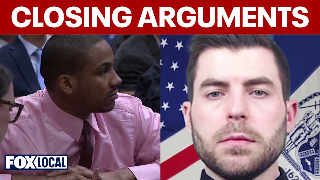 Video thumbnail for Closing arguments for man accused of NYPD officer's murder