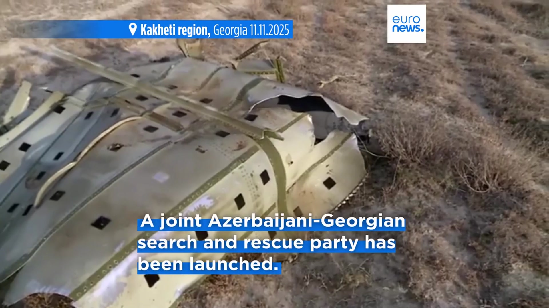 'Video thumbnail for Twenty killed in Turkish military plane crash in Georgia after leaving Azerbaijan'