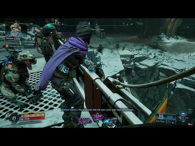 Video thumbnail for Borderlands 4 - His Vile Sanctum: Follow Defiant Calder: Talk To Amara About Lictor's Portals Plan