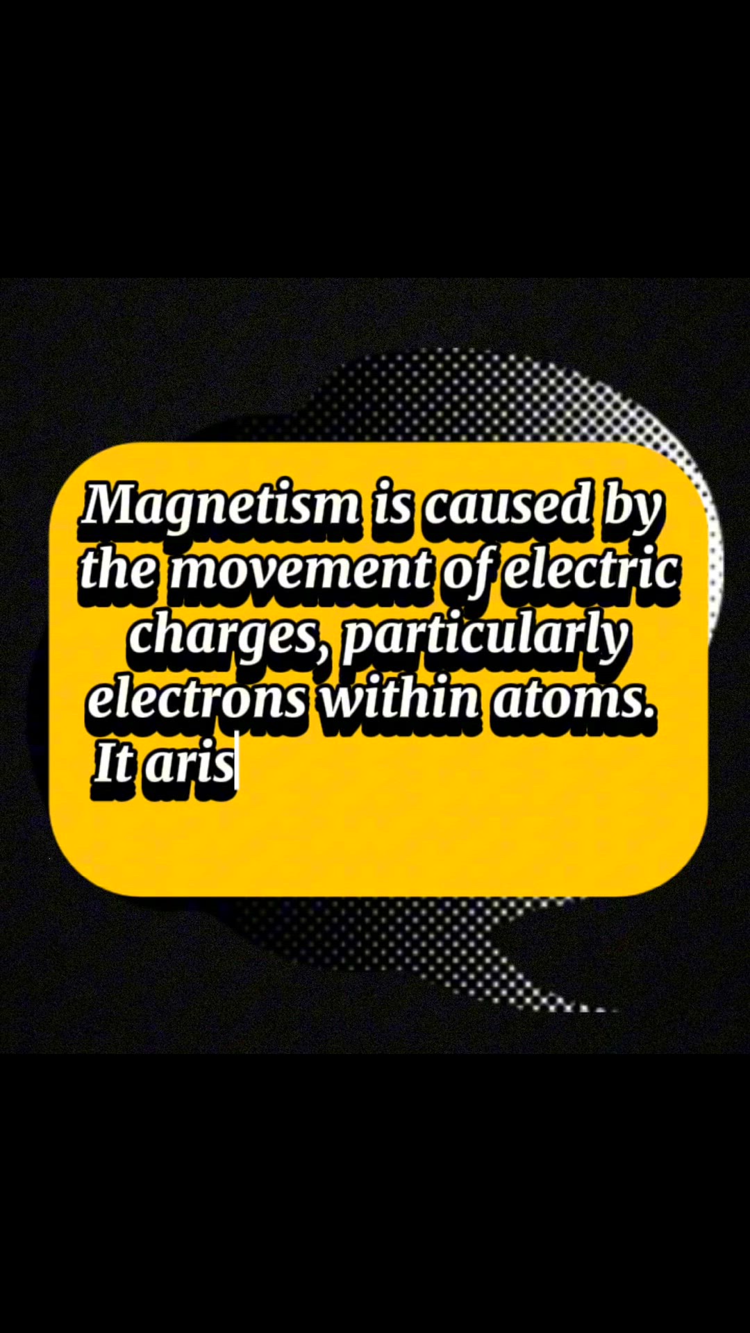 'Video thumbnail for What Causes Magnetism'
