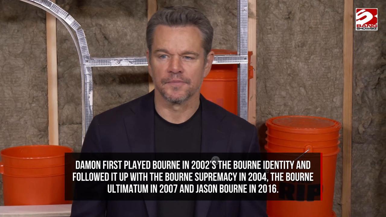 Video thumbnail for Matt Damon 'all in' for new Jason Bourne movie