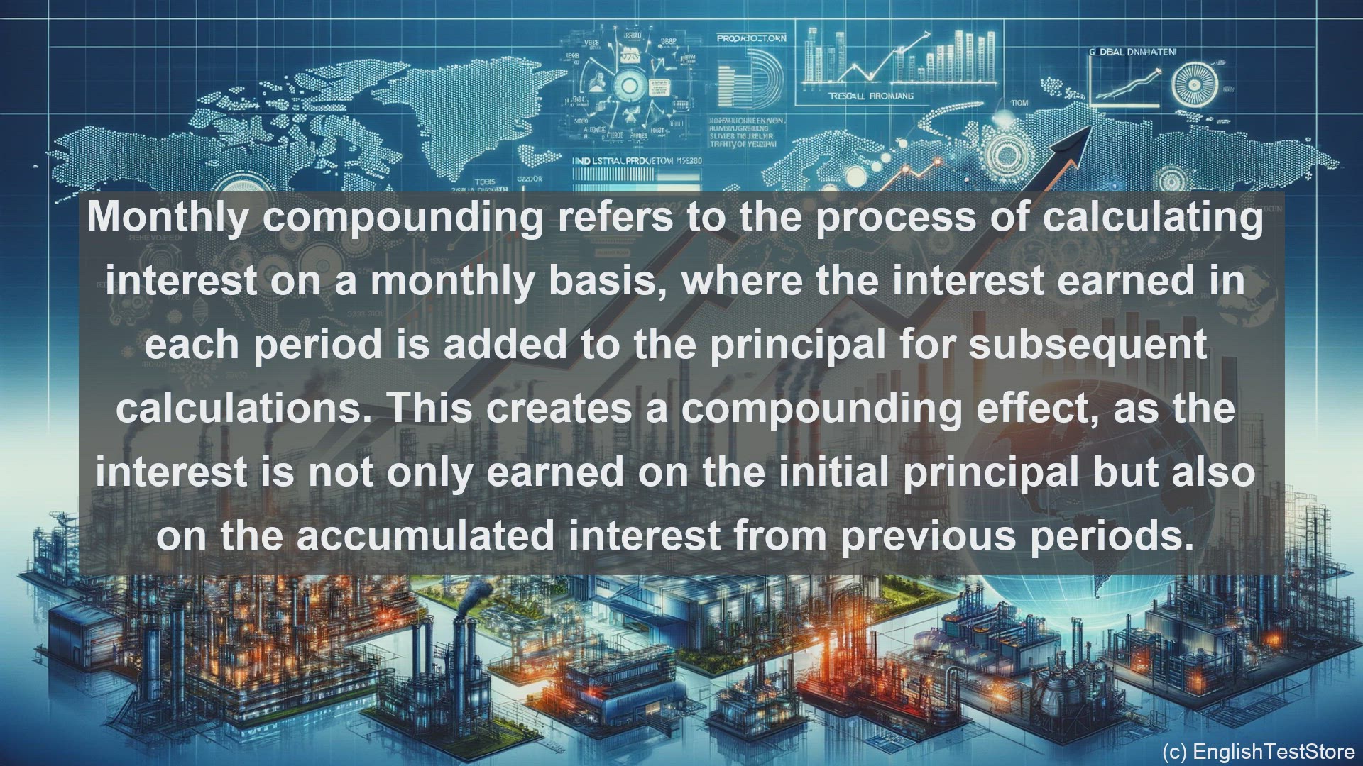 'Video thumbnail for Monthly compounding of interest in economics and finance'