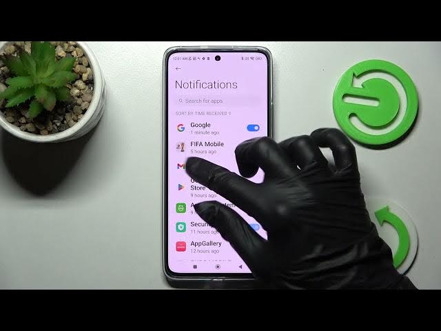 Video thumbnail for XIAOMI 12 LITE - How To Turn On & Off App Notifications
