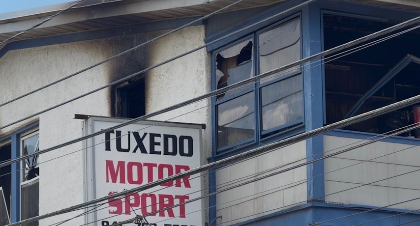 Video thumbnail for Worker severely burned in gas explosion at former Tuxedo Motorsports building in Sloatsburg