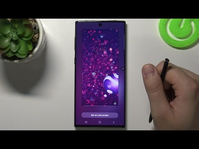 Video thumbnail for How to Change Lock Screen Wallpaper on SAMSUNG Galaxy Note 10