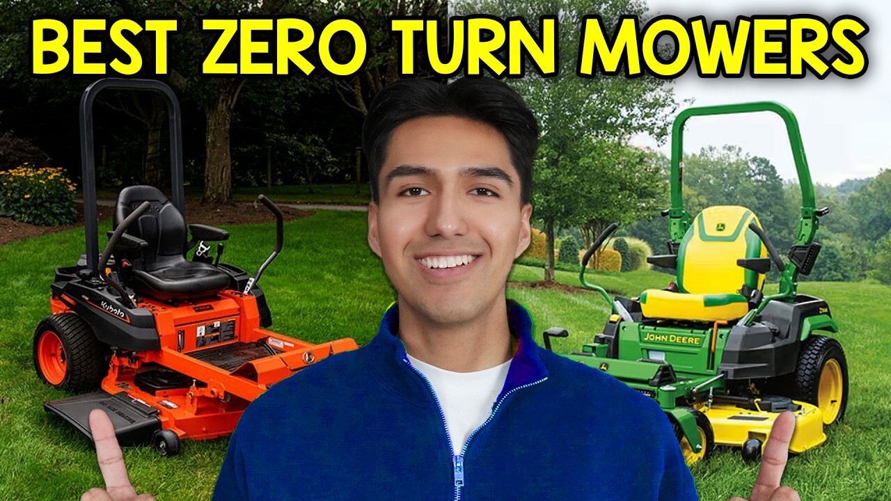 Video thumbnail for 8 Best Zero Turn Lawn Mowers In 2026 According To Consumer Reports