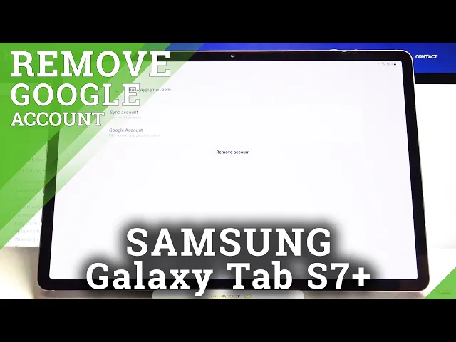 Video thumbnail for How to Log Out From Google Account in SAMSUNG Galaxy Tab S7+ - Sign out of Google Account
