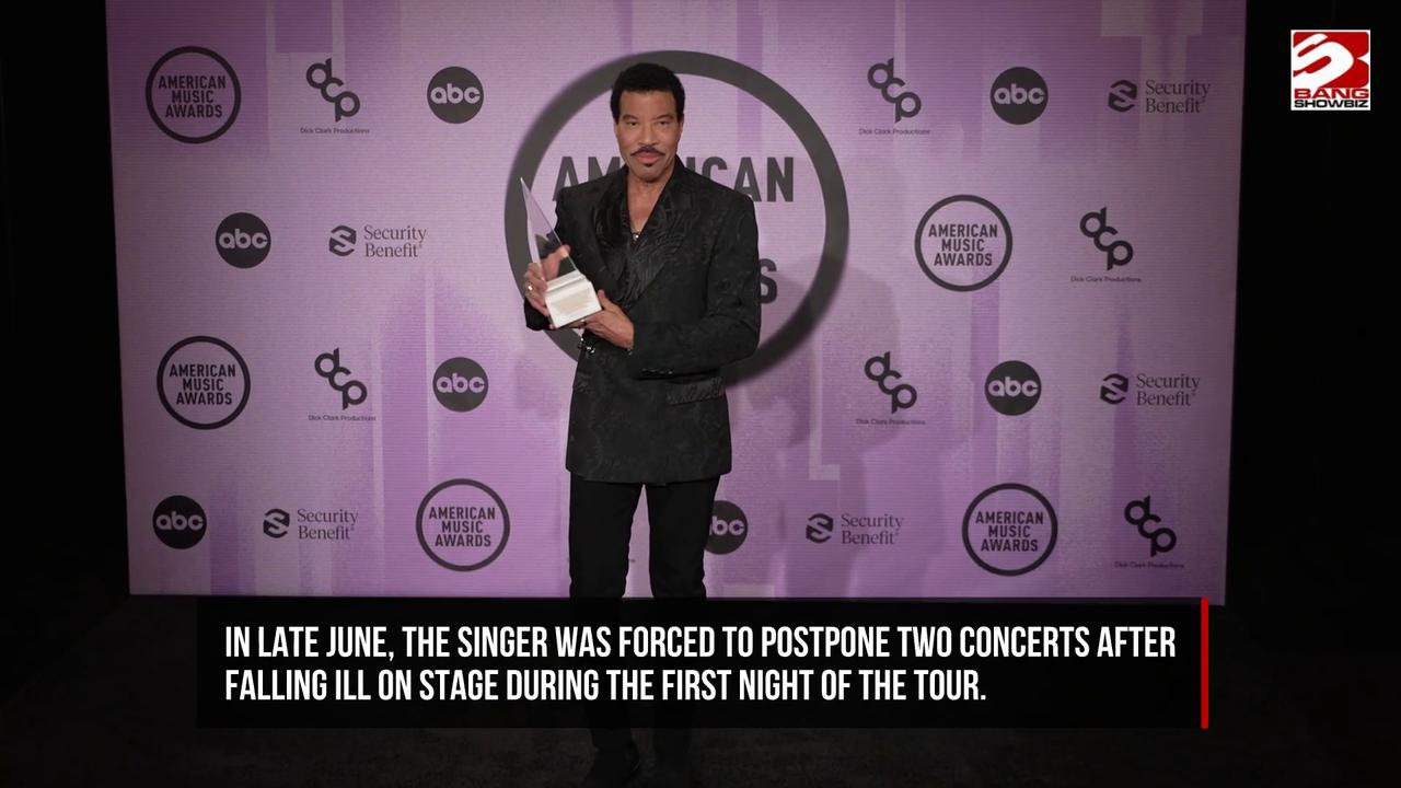 Video thumbnail for Lionel Richie 'hospitalised in the ICU' after concert