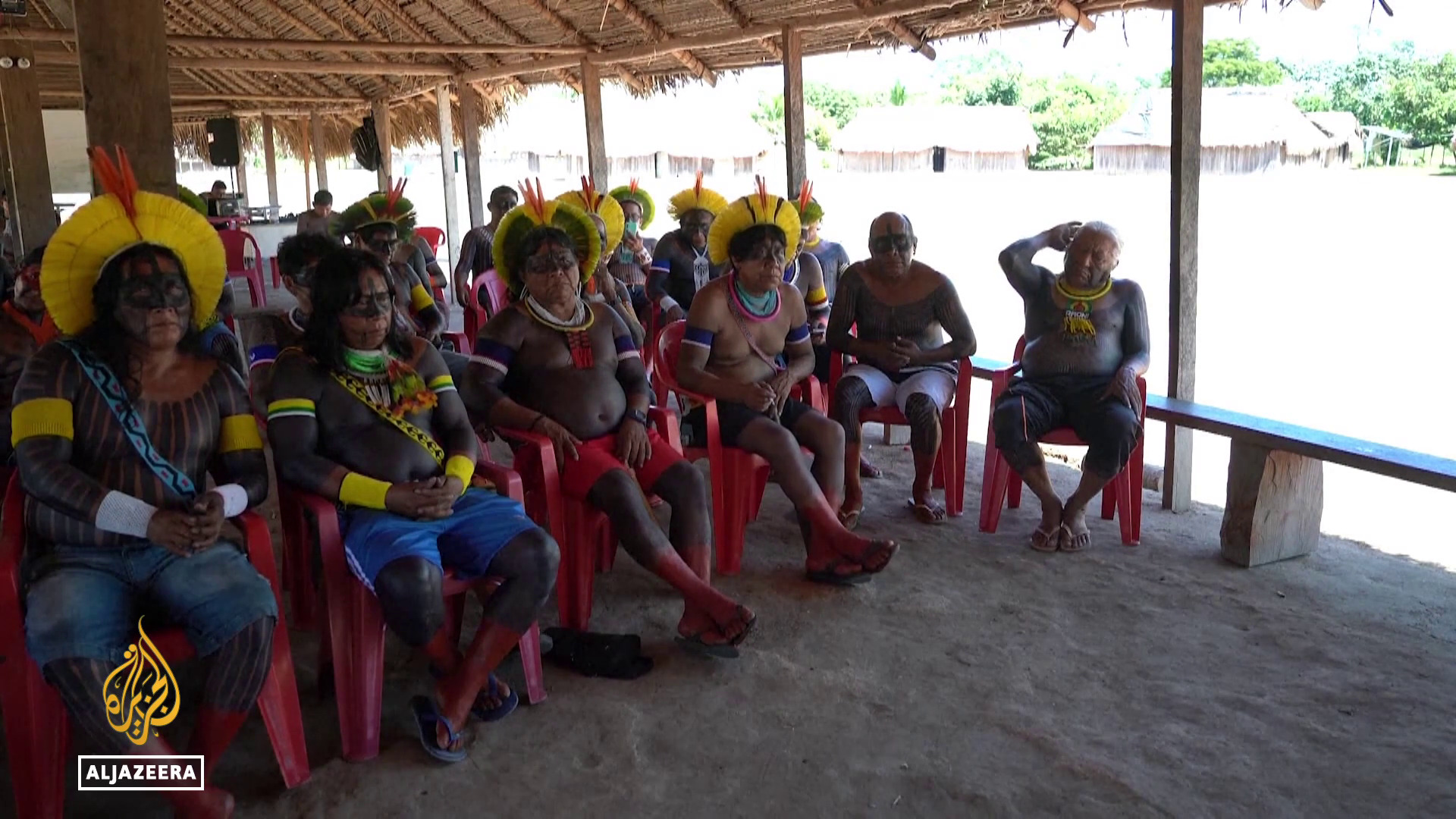 Video thumbnail for Illegal gold mining in Brazil: Protected indigenous land damaged in amazon