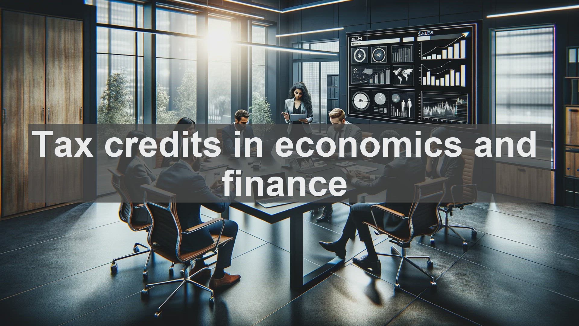 'Video thumbnail for Tax credits in economics and finance'