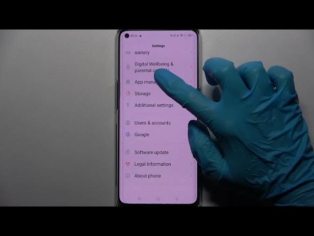 Video thumbnail for How to Enter Text Correction Options on OPPO Reno 6 Pro 5G - Open Text Correction Options
