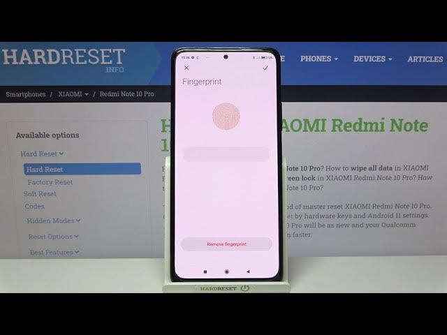 Video thumbnail for How to Set Fingerprint in XIAOMI Redmi Note 10 Pro – Add Screen Lock