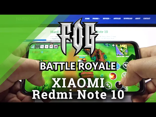 Video thumbnail for FOG Battle Royale Gaming Checkup on Xiaomi Redmi Note 10 – Game Test | Short Gameplay