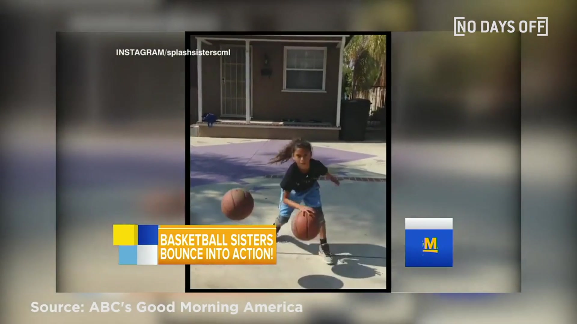 'Video thumbnail for 12-Year-Old NBA Bound SPLASH SISTERS?'