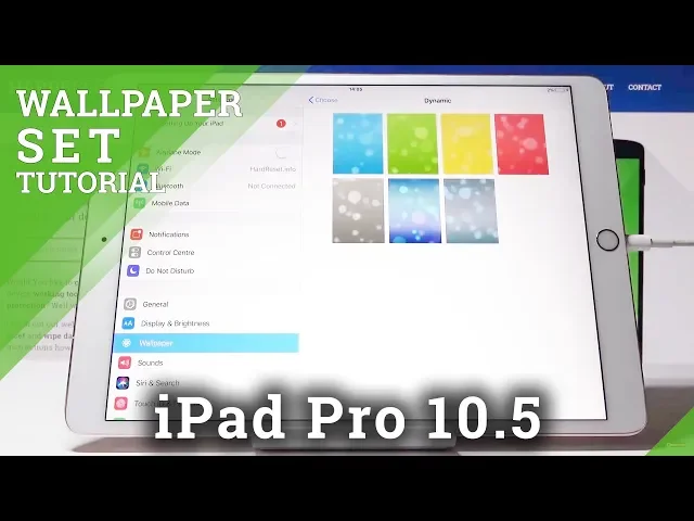 Video thumbnail for iPad Pro 10.5 Change Wallpaper / Home Screen Update