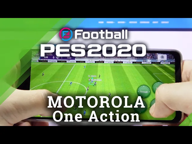 Video thumbnail for Pro Evolution Soccer Gameplay on Motorola One Action – PES Mobile Game Test