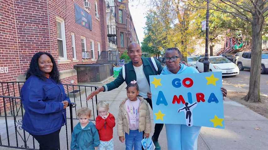 Video thumbnail for 'Go, Amira, go!’ Brooklyn runner with Type 1 diabetes takes on her first NYC Marathon