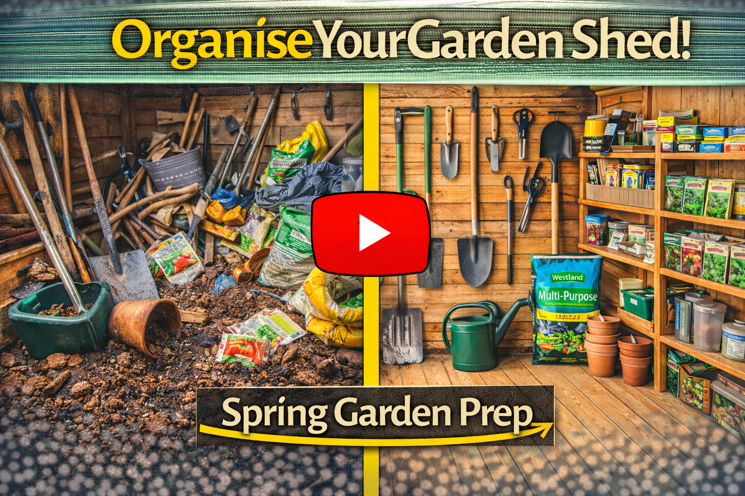 Video thumbnail for How to Prepare and Organise a Garden Shed for Spring