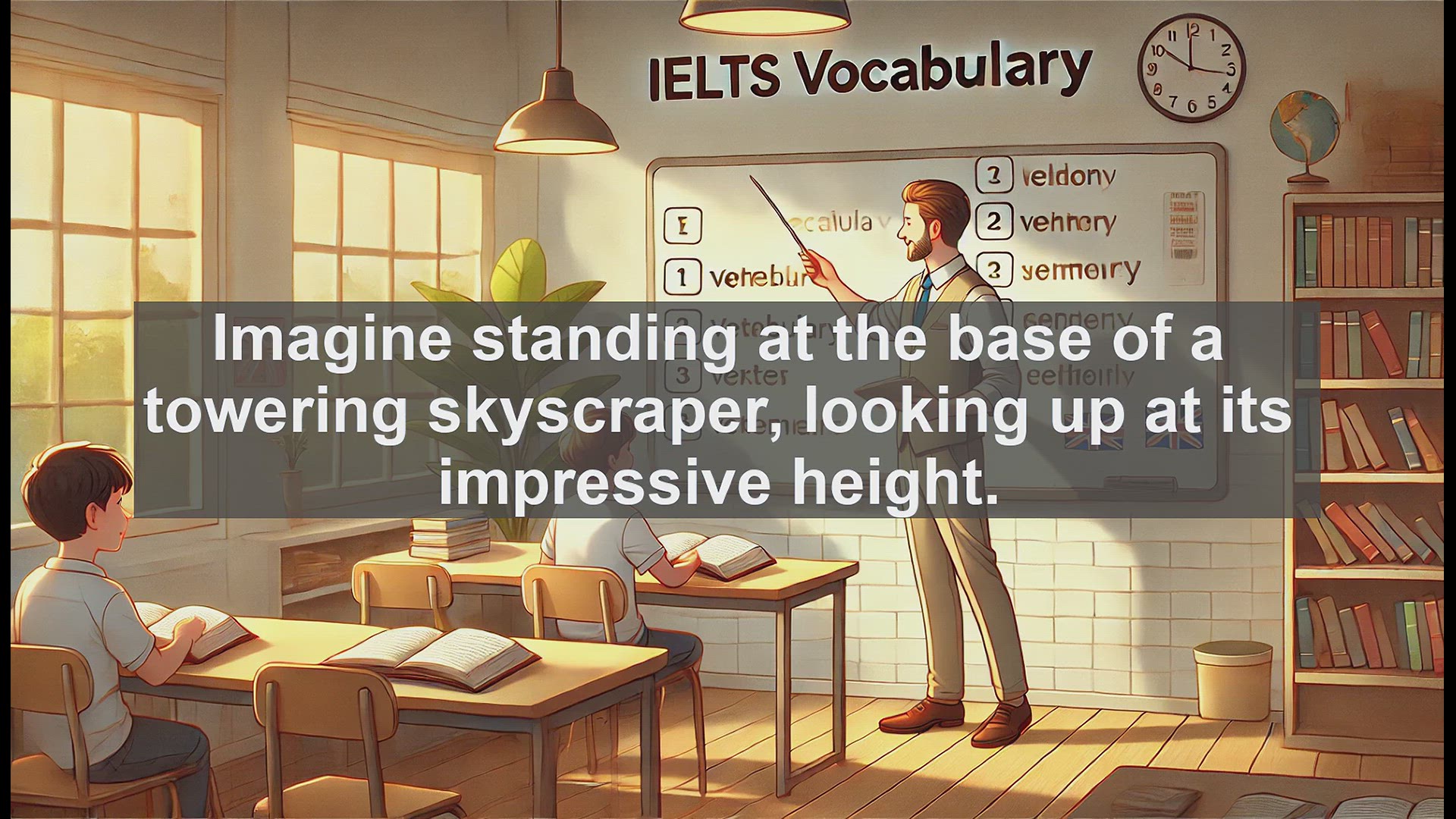 'Video thumbnail for 5000 Must Know IELTS 8.0 Vocabulary - Understanding 'Elevate': Boost Your IELTS Vocabulary'