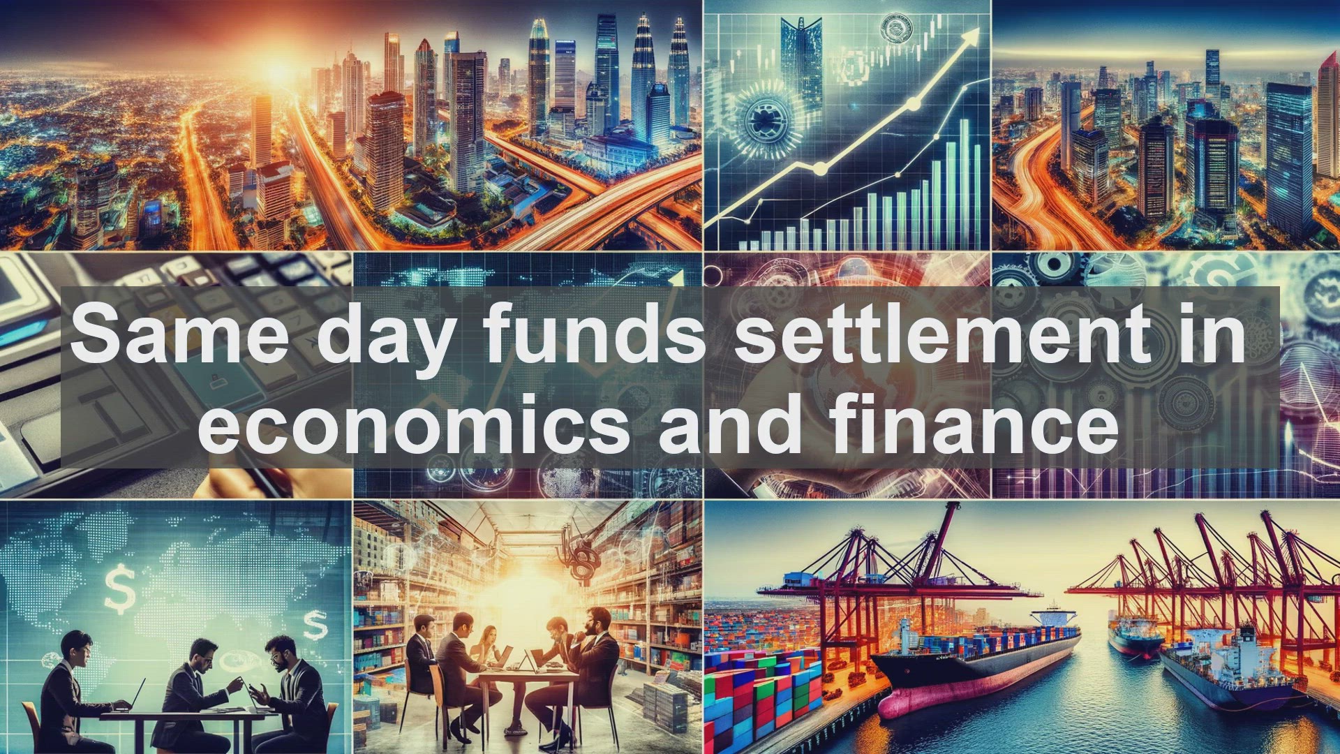 'Video thumbnail for Same day funds settlement in economics and finance'