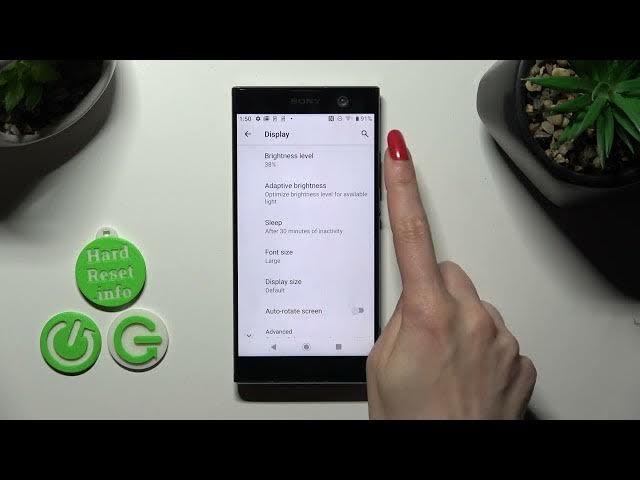 Video thumbnail for How to Turn On Auto Brightness on SONY Xperia XA2 - Turn Off Auto Brightness