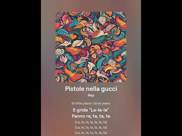 Video thumbnail for Pistole nella gucci