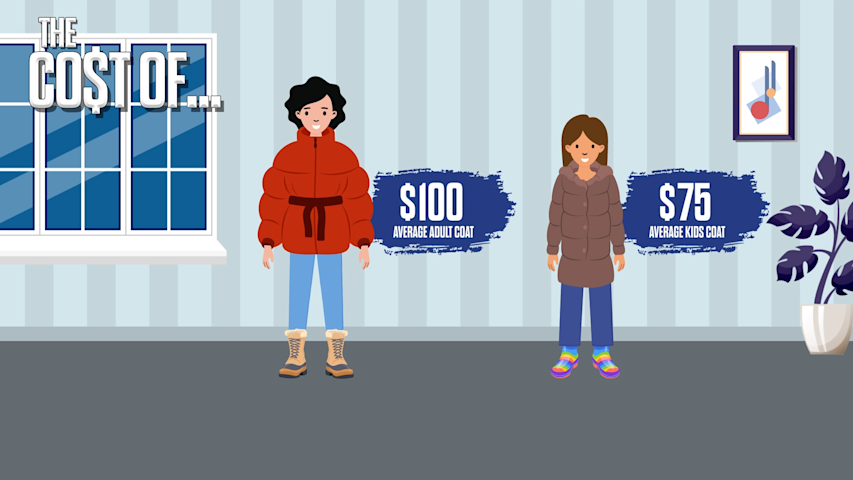 Video thumbnail for The Cost Of: Winter outerwear