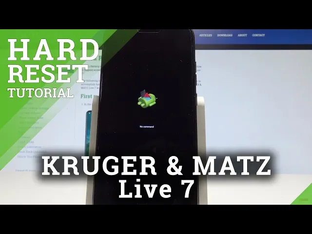 Video thumbnail for How to Hard Reset KRUGER & MATZ Live 7 - Bypass Lock Screen Solution