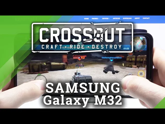 Video thumbnail for Crossout Mobile Gaming Performance on SAMSUNG Galaxy M32 - Gameplay / FPS / Crahes / Lags
