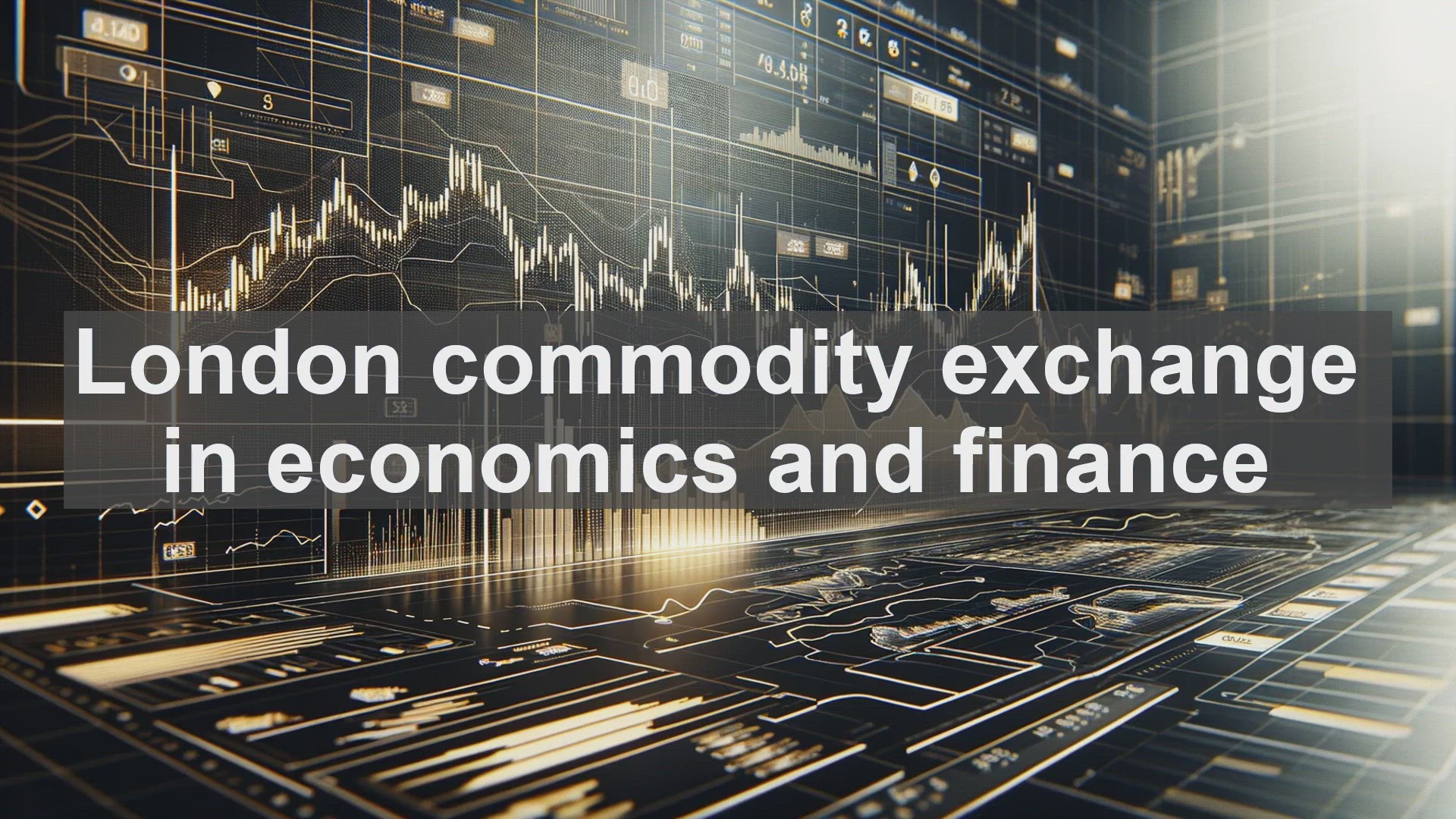 'Video thumbnail for London commodity exchange in economics and finance'
