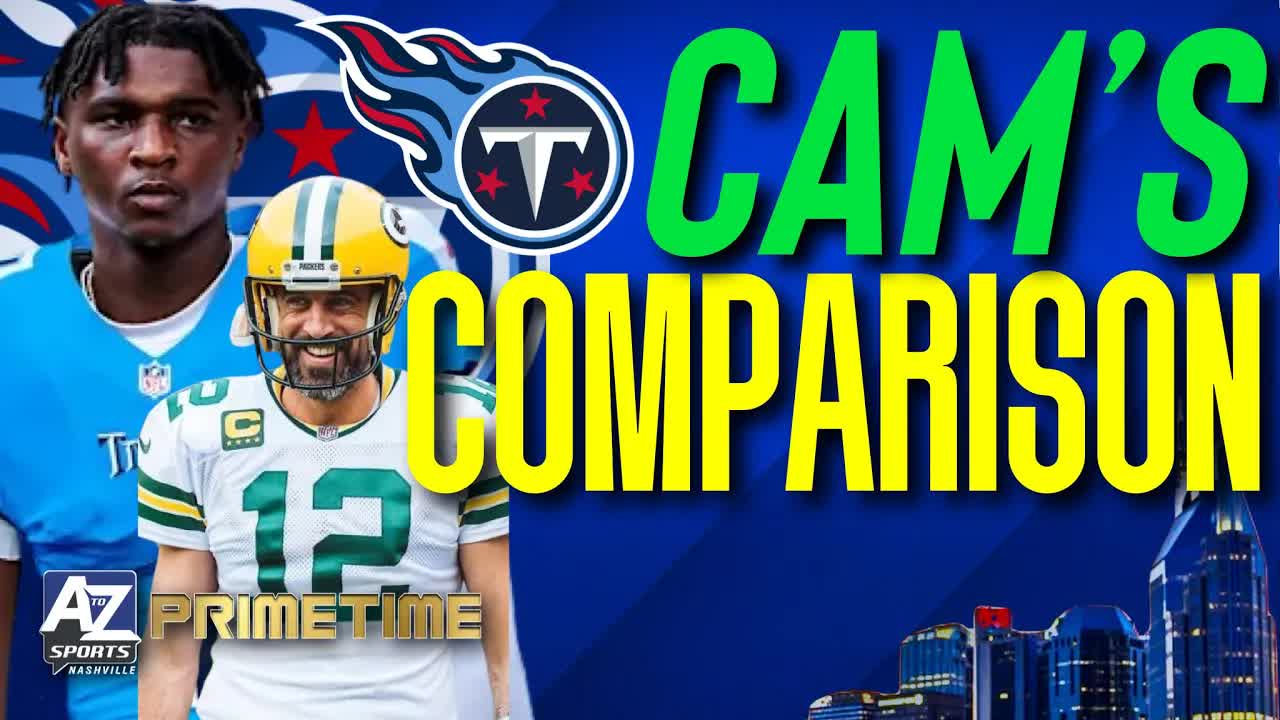 Video thumbnail for a to z sports nashville: cam ward's chiefs performance sparks aaron rodgers comparisons: titans' future?