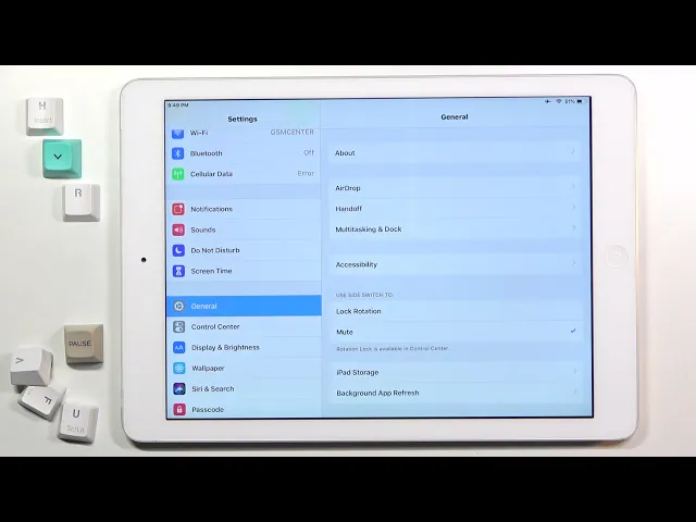 Video thumbnail for How to Manage Keyboard Clicks in iPad Air 1st Gen – Find Keyboard Feedback Settings