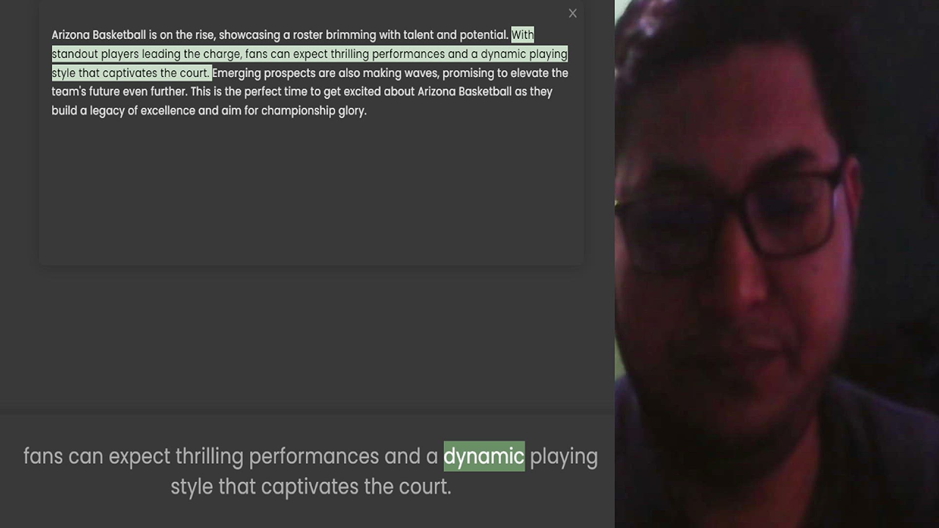 Video thumbnail for Arizona Basketball is on the rise, showcasing a roster brimming with talent and potential. With standout players leading the charge, fans can expect thrilling performances and a dynamic playing style that captivates the court. Emerging pr