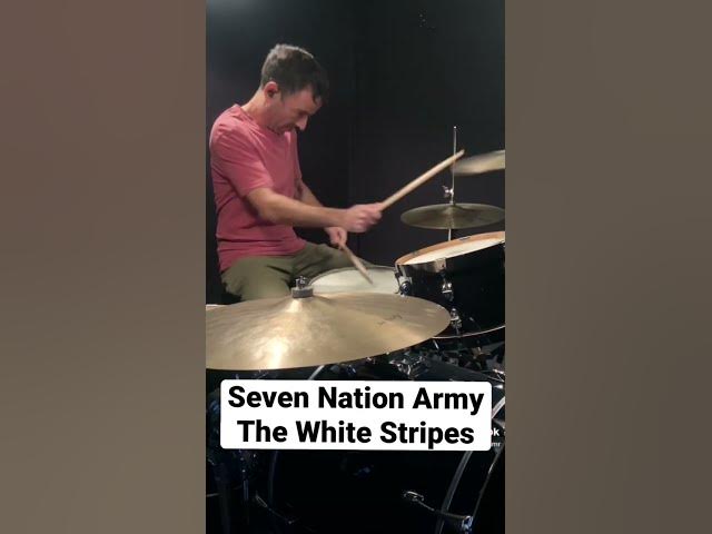 Video thumbnail for “Seven Nation Army” - The White Stripes | Drum Cover | Drum Lesson | Easy Songs On Drums