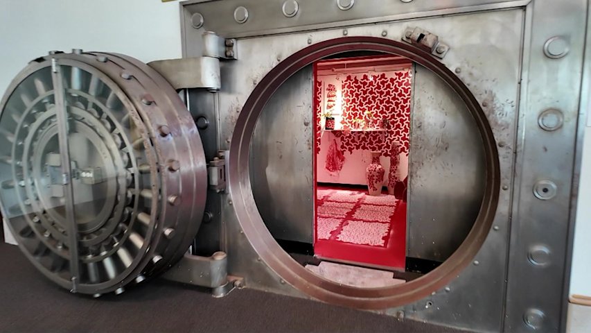 Video thumbnail for Art installation inside White Plains bank vault asks: How do we protect what matters most?