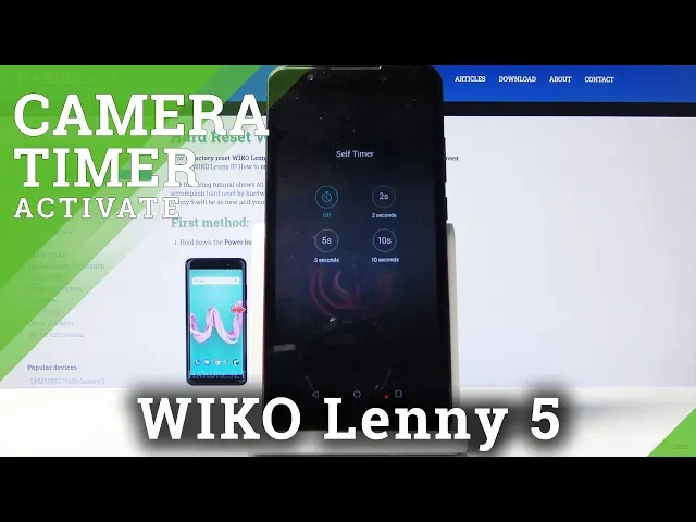 Video thumbnail for How to Use Camera Timer on WIKO Lenny 5