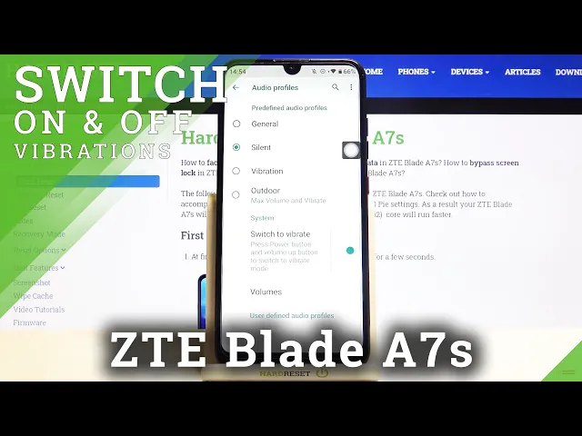 Video thumbnail for Change Vibration Settings – ZTE Blade A7s and Vibration Options