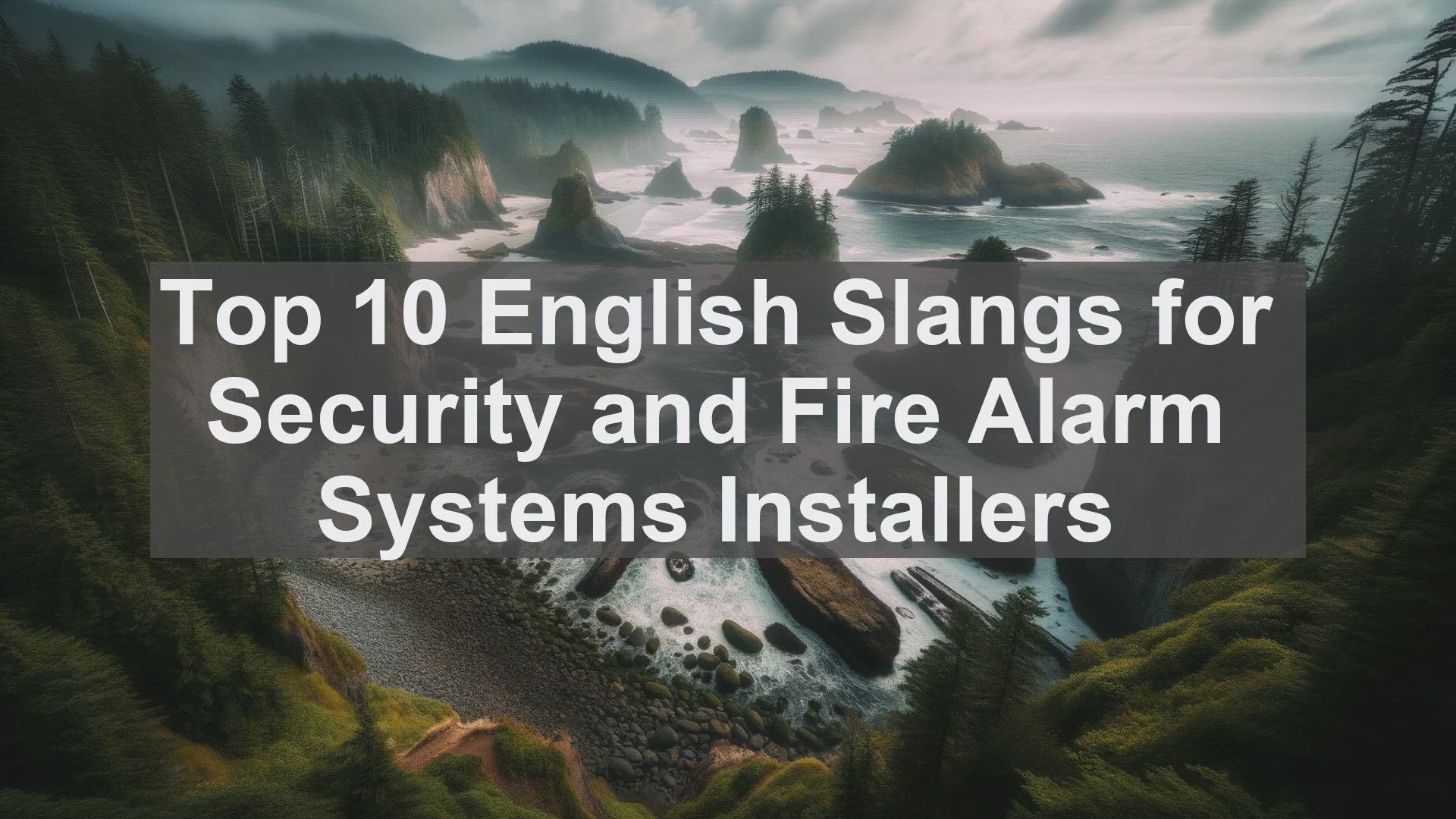 'Video thumbnail for Top 10 English Slangs for Security and Fire Alarm Systems Installers'