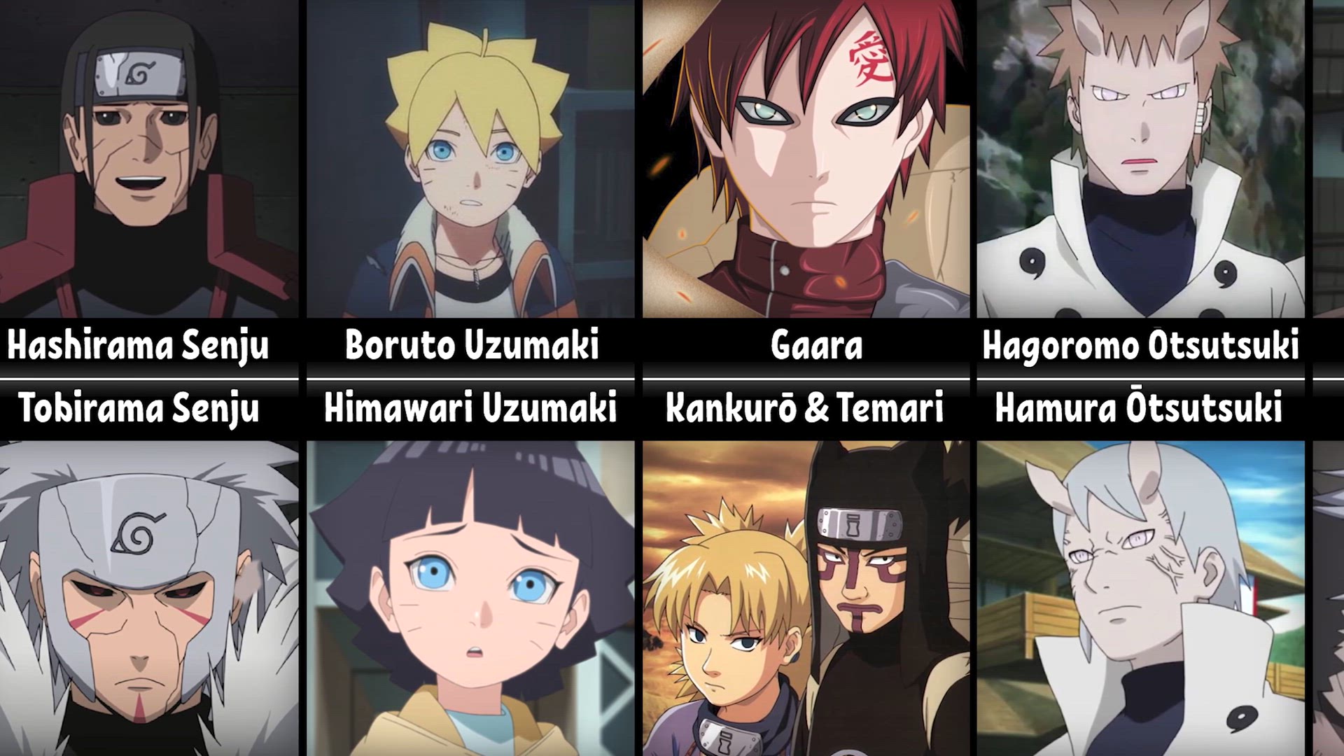 Video thumbnail for Siblings in Naruto and Boruto