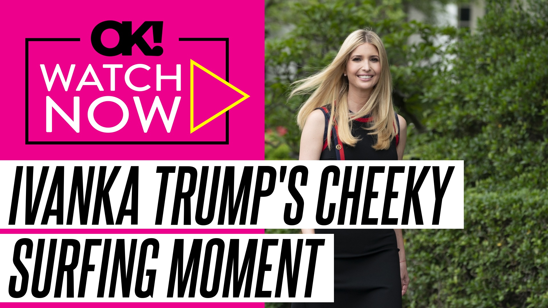 Video thumbnail for Ivanka Trump Shows Off Butt in Cheeky Wetsuit While Surfing in Costa Rica