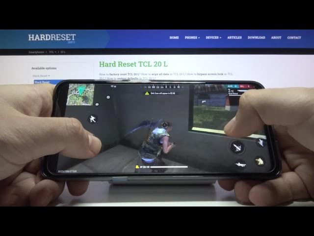 Video thumbnail for Garena Free Fire Gameplay on TCL 20 L – Check Out Performance Test