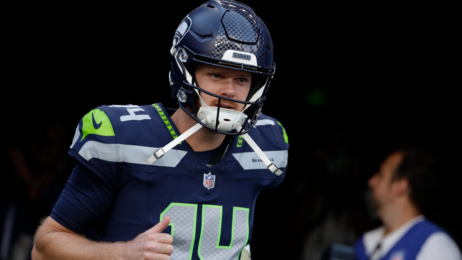 Video thumbnail for Sam Darnold Injured, Won't Play vs. Arizona; A.J. Brown Out
