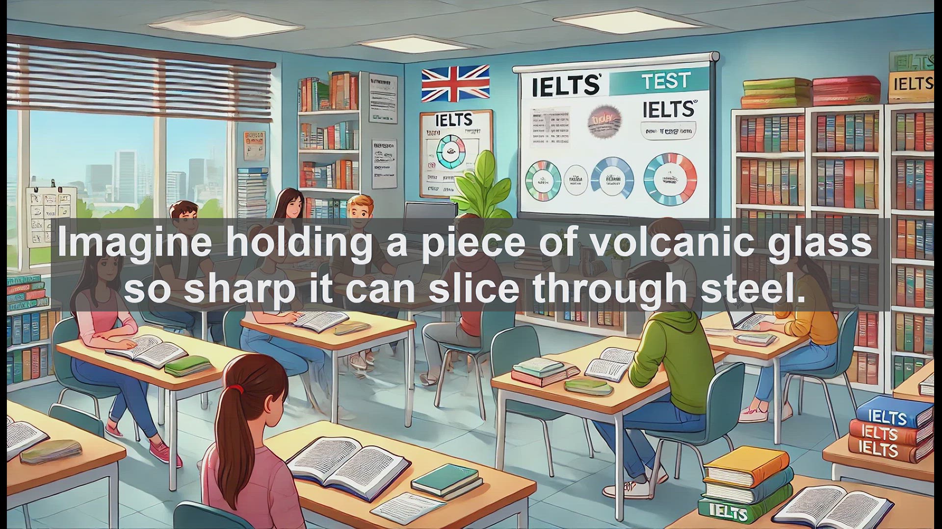'Video thumbnail for 2000 Must Know IELTS 9.0 Vocabulary - Obsidian: The Volcanic Glass That Cuts Steel'