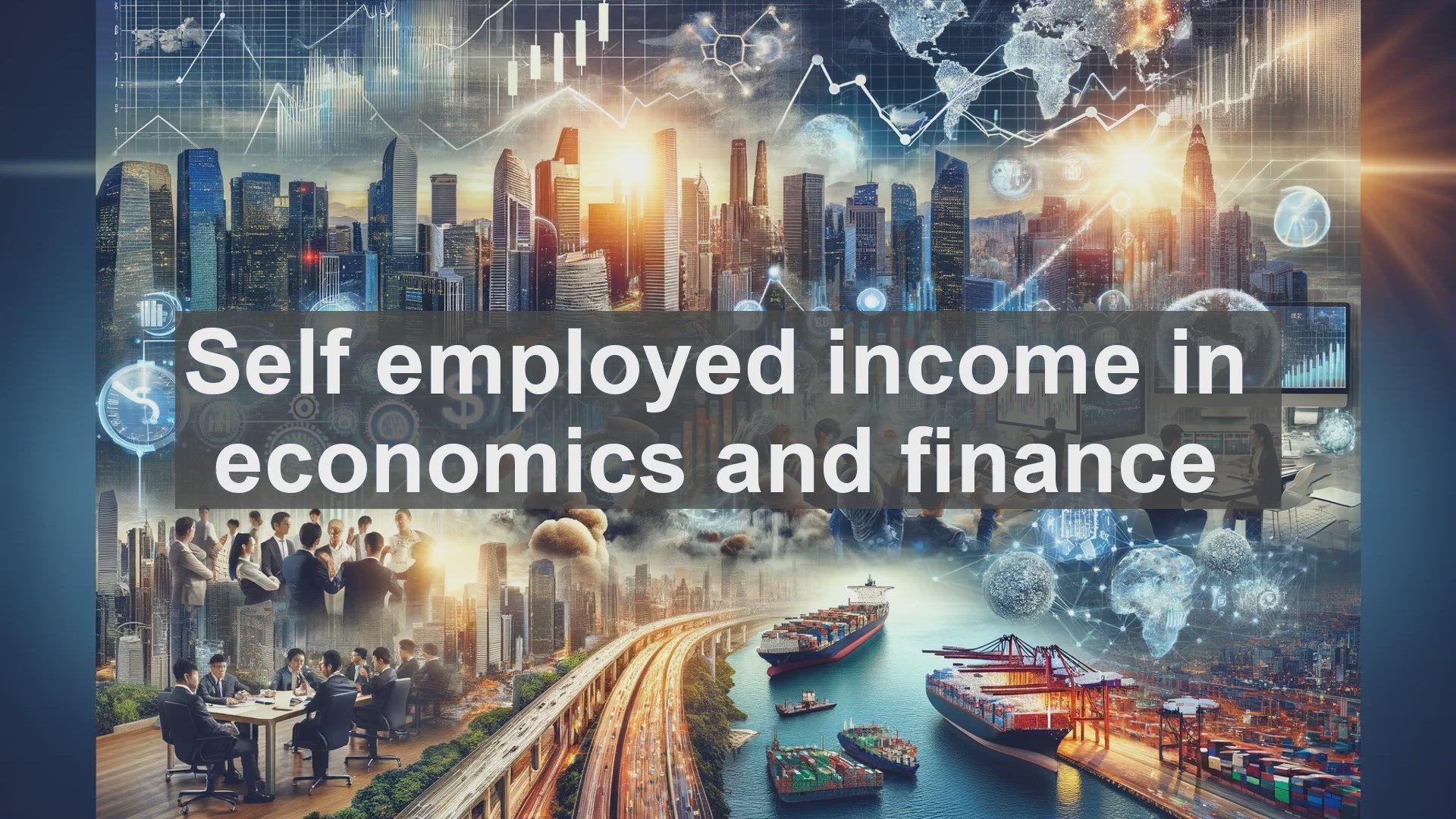 'Video thumbnail for Self employed income in economics and finance'