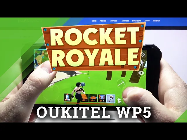 Video thumbnail for Oukitel WP5 - Rocket Royale Game Efficient Check up!
