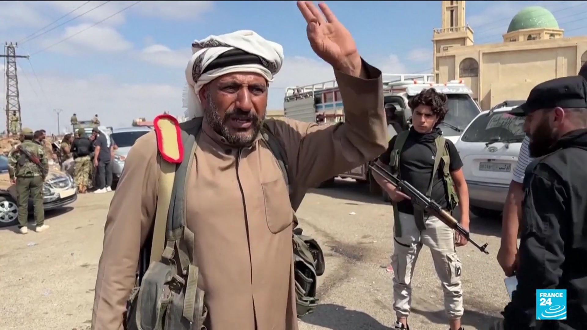 'Video thumbnail for Ceasefire calms Syria's Sweida after sectarian clashes kill 1,000, displace 128,000'