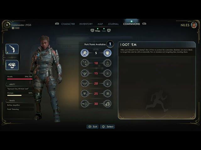 Video thumbnail for The Outer Worlds 2 - Unlock Companion Skills: Niles "I'm Taking 'Em Down" Inez "Field Medicine"