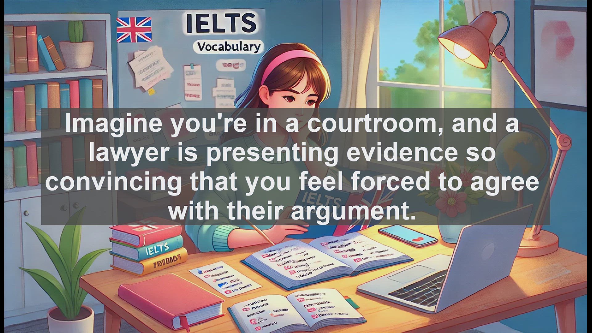'Video thumbnail for 2500 Must Know IELTS 6.5 Vocabulary - Understanding the Verb 'Compel': Meaning, Usage, and Common Errors'